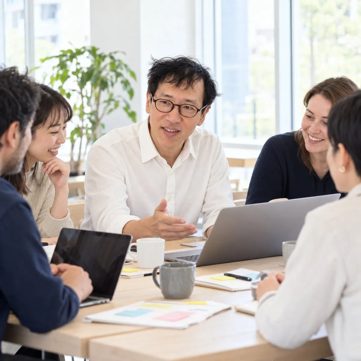 少人数でAIを学ぶグループレッスンのイメージ