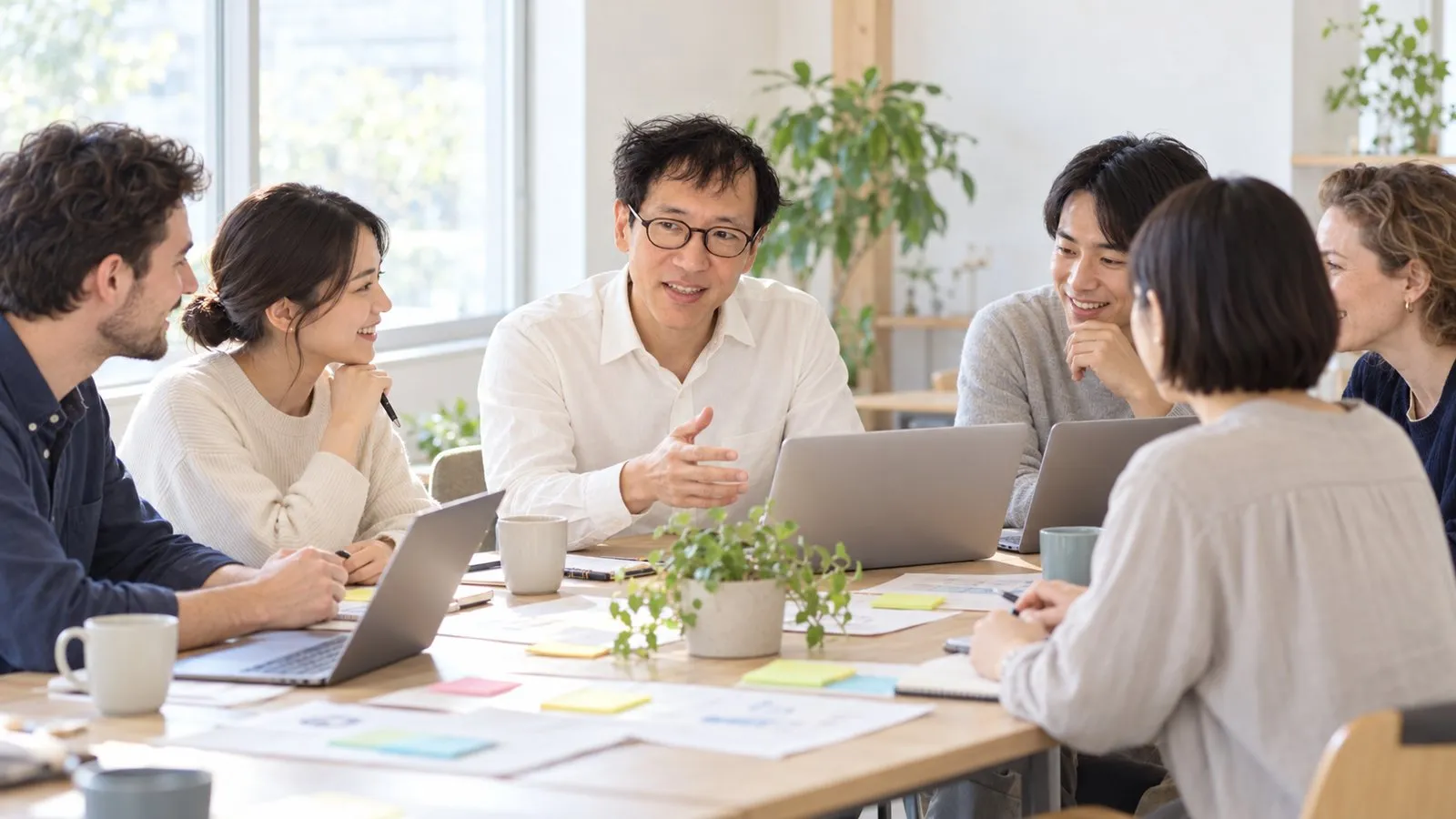 少人数で学ぶグループレッスンのイメージ
